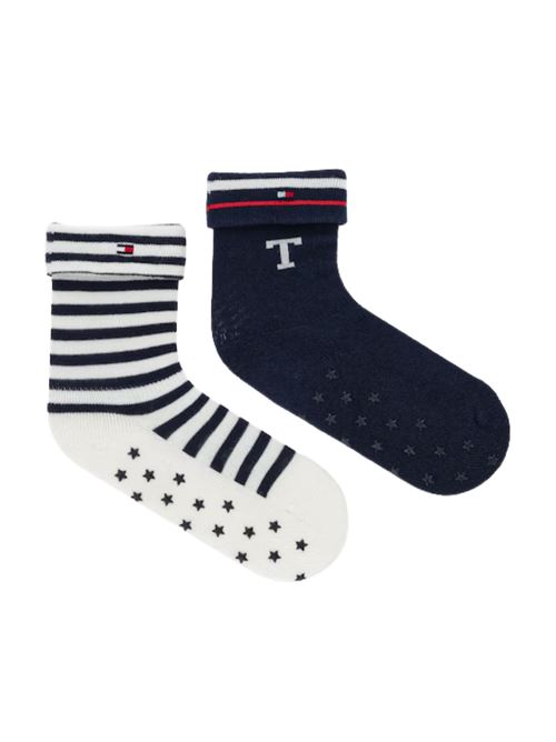 Calzini baby righe 2pz. Tommy Hilfiger | 701236337002